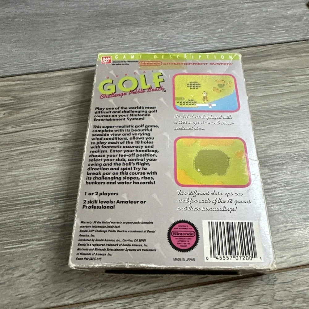 Nintendo NES Bandai Golf Complete‎ CIB